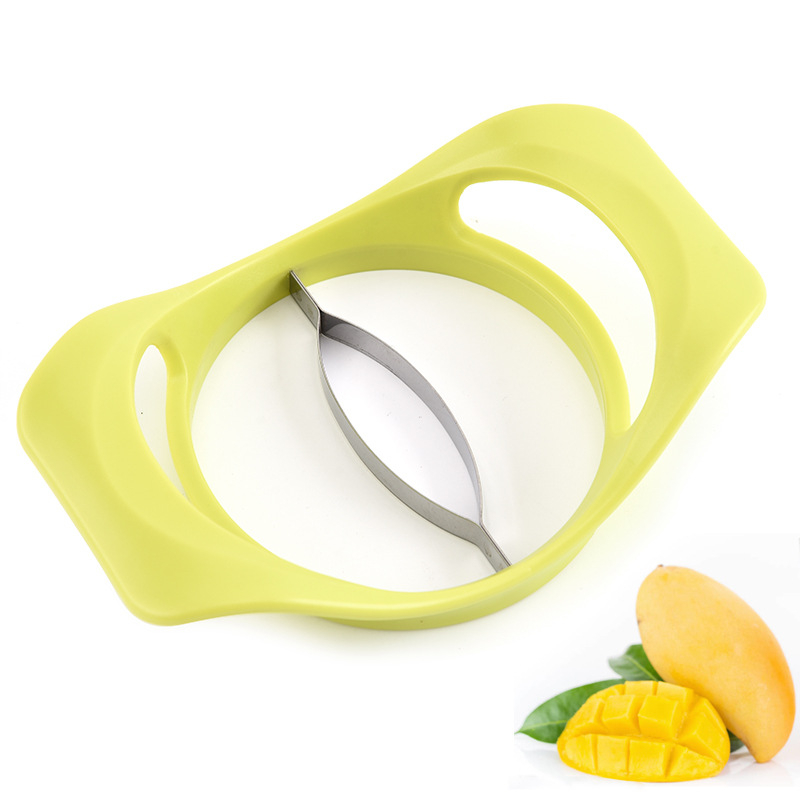 Divizor și tăietor pentru mango, din oțel inox, uneltă de bucătărie pentru fructe