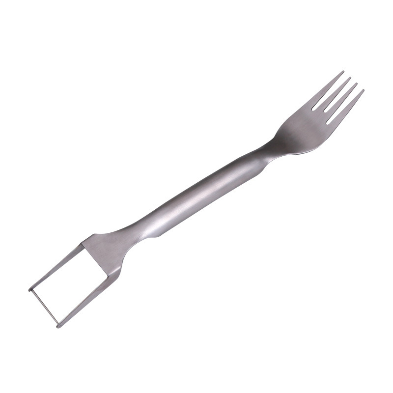 Tăietor de pepene din oțel inoxidabil, cu două capete, divizor pentru fructe, utilitar multifuncțional