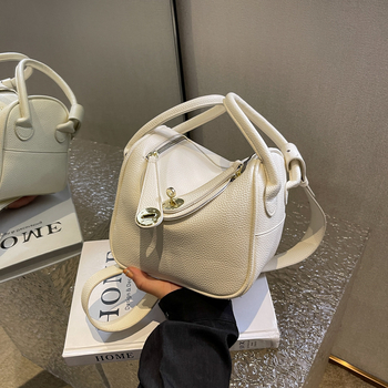 Ženska torbica od PU kože, mala, za rame ili crossbody, gradski minimalistički stil, oblik jastuka, unutarnja džep za telefon i karticu