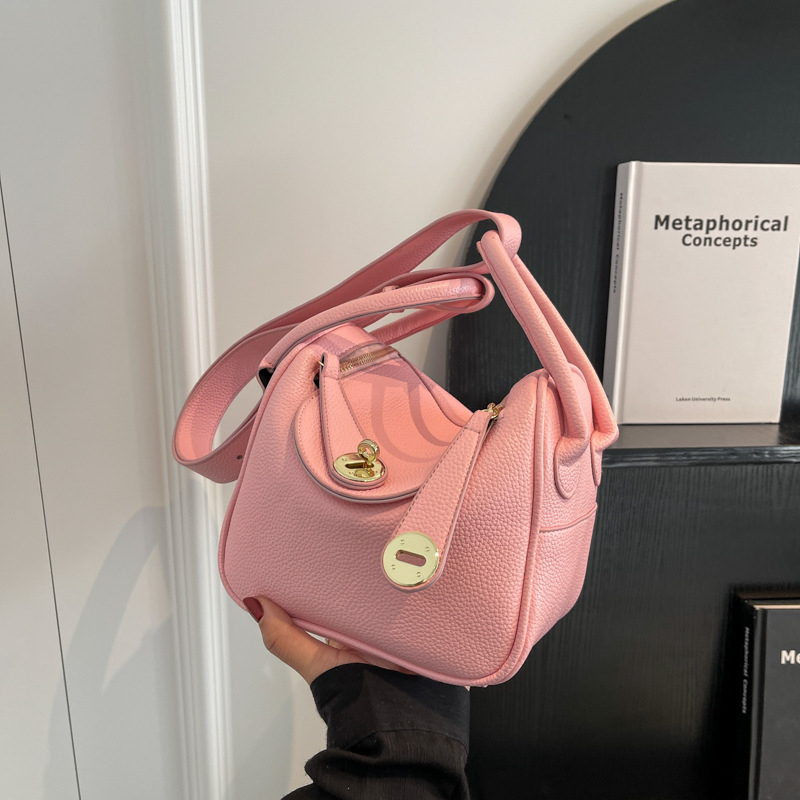 Ženska torbica od PU kože, mala, za rame ili crossbody, gradski minimalistički stil, oblik jastuka, unutarnja džep za telefon i karticu