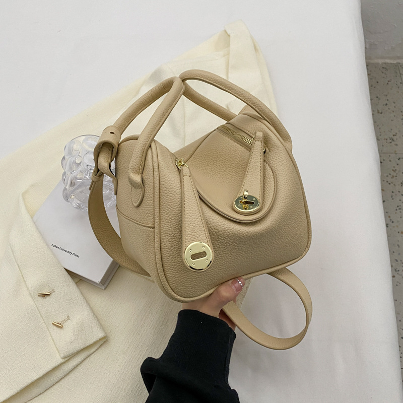Ženska torbica od PU kože, mala, za rame ili crossbody, gradski minimalistički stil, oblik jastuka, unutarnja džep za telefon i karticu