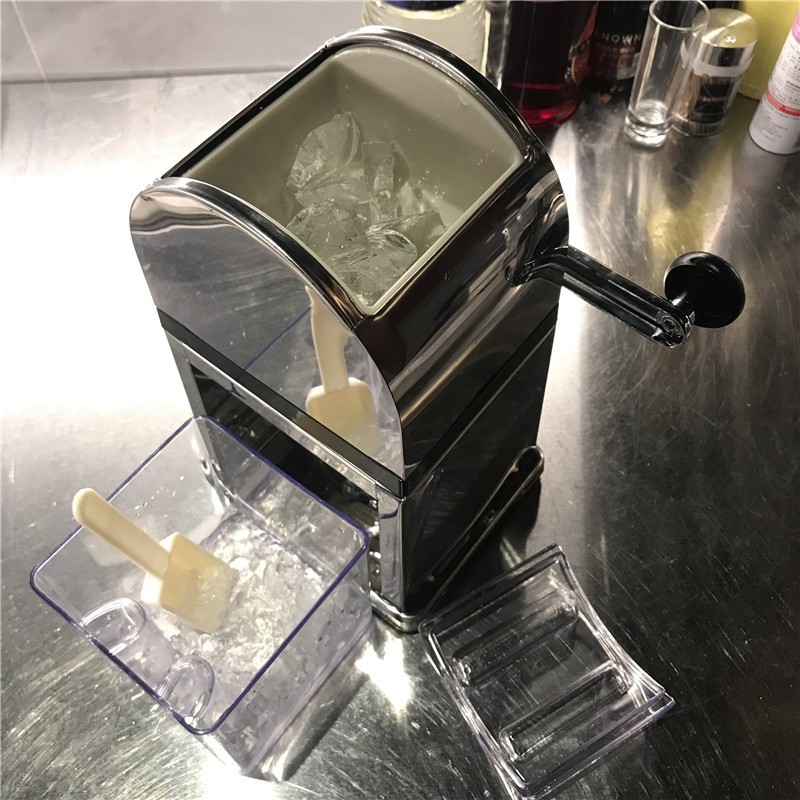 Zdrobitor de gheață manual din oțel inoxidabil – instrument pentru barman, zdrobitor de struguri