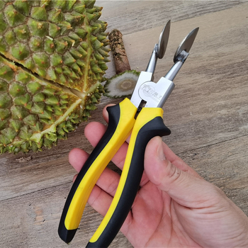 Deschizător de durian Musang King cu cuțit din oțel inoxidabil și clește
