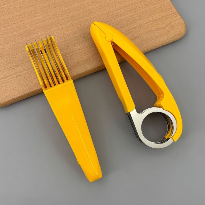 Cuțit din oțel inoxidabil pentru banane și fructe, separator de fructe și tăietor de șuncă