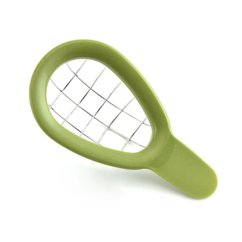 Cuțit de avocado din oțel inoxidabil 304, separator de pulpă de avocado, tăietor de kiwi și platou pentru salată de fructe