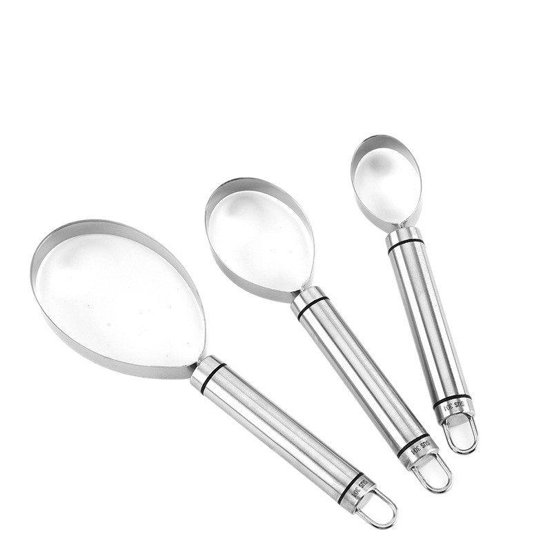 304 oțel inoxidabil, instrument pentru scobire de fructe și îndepărtarea seminelor, separator de pulpă pentru cantalupă și pepene