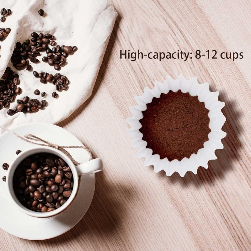 Hârtie de filtru cafea 155/185 pentru preparare prin turnare, filtru ondulat și filtru-ceașcă în formă de bol
