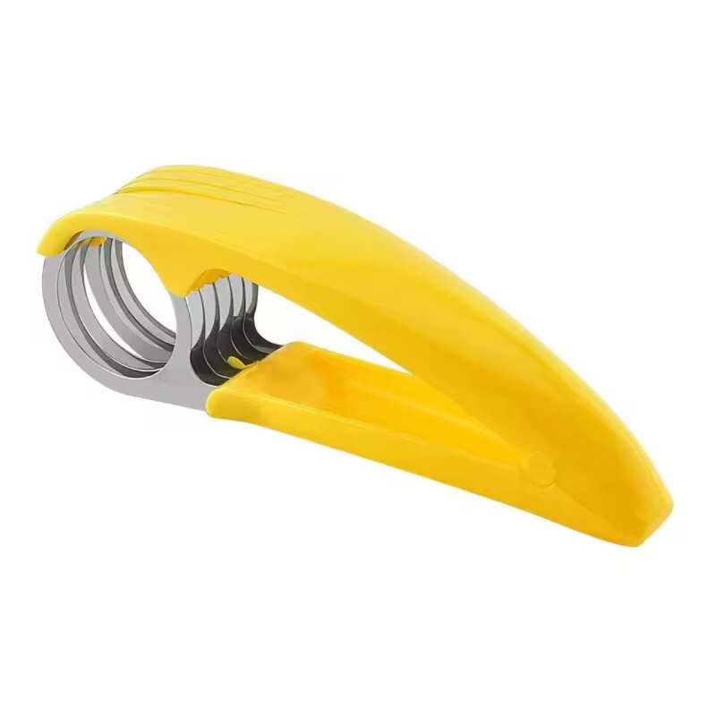 Tăietor din oțel inoxidabil pentru fructe – banane, castraveți și cârnați (instrument mic)