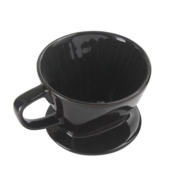 Cana ceramică pentru cafea filtrată, pentru preparare manuală, 2–4 porții, fără filtru de hârtie, pentru cafenea