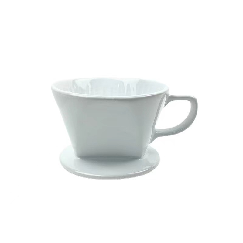 Cana ceramică pentru cafea filtrată, pentru preparare manuală, 2–4 porții, fără filtru de hârtie, pentru cafenea