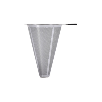 Set pour-over din oțel inoxidabil, cu filtru din plasă ultra-fină, fără hârtie