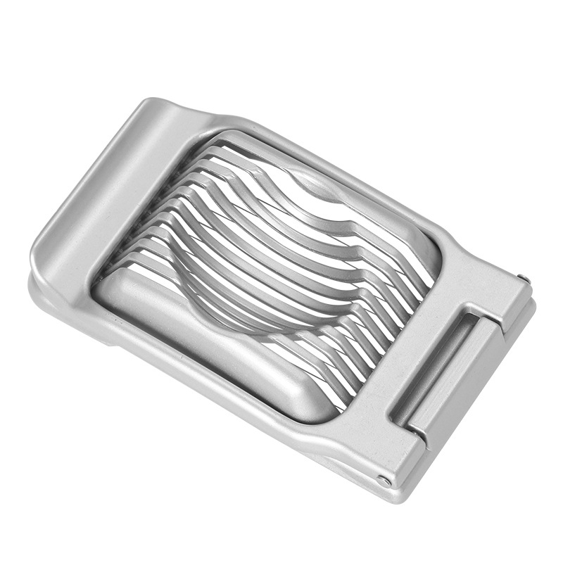 Tăietor de ouă din aliaj de aluminiu, multifuncțional pentru ouă și șuncă, ustensilă de bucătărie
