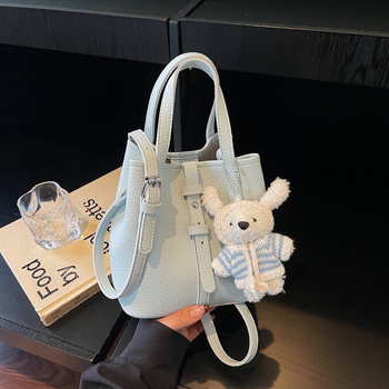 Ženska torbica u obliku košare, proljeće-ljeto 2026, modni bucket bag, svestrani crossbody