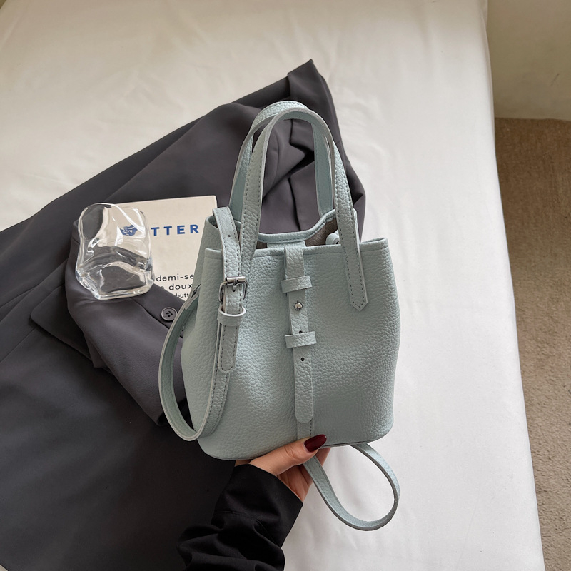 Ženska torbica u obliku košare, proljeće-ljeto 2026, modni bucket bag, svestrani crossbody