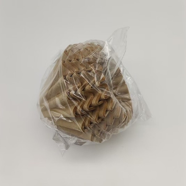 Filtru de cafea în formă de prăjitură, 155/185, pentru picurare — filtru ondulat, gros, pentru preparare manuală