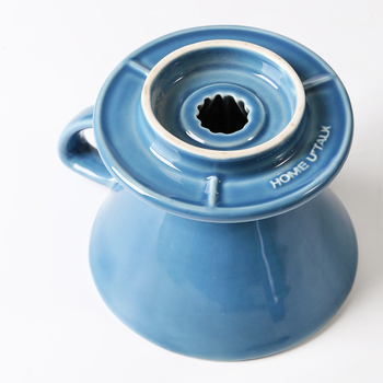 Set de cafea turnat manual, cană ceramică pentru filtrare și filtru V60