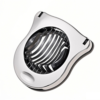 Tăietor de ouă din aliaj de zinc, unealtă metalică de bucătărie pentru uz casnic, separator de ouă