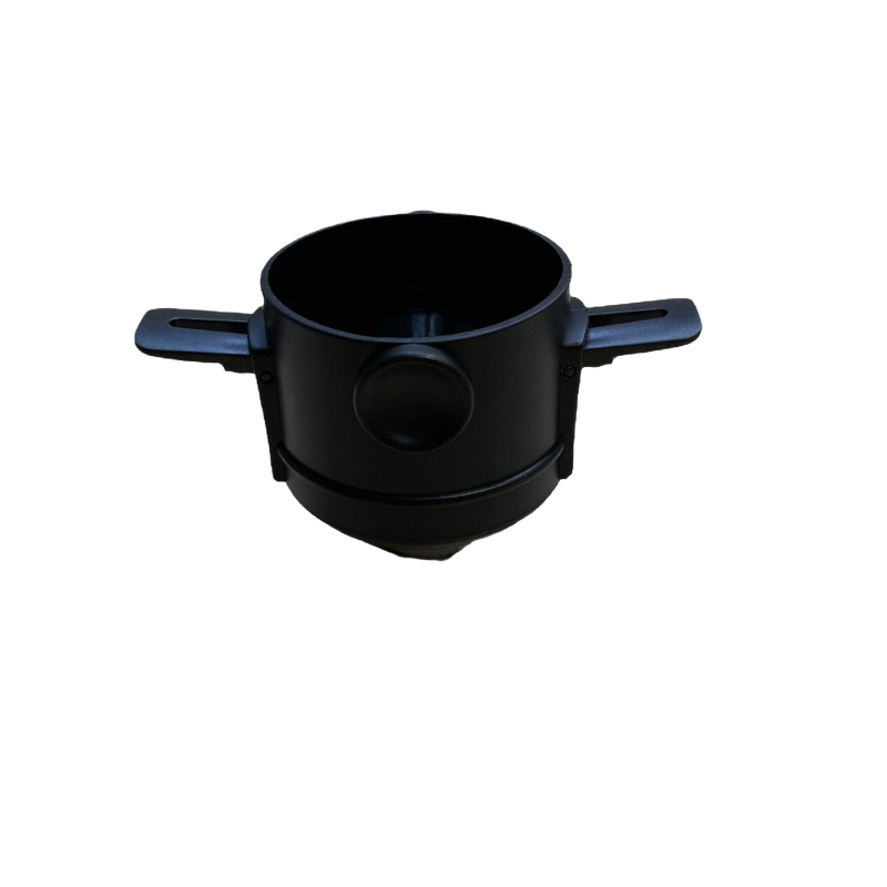 Little Angel Filtru de cafea în ceașcă, cu plasă dublă din oțel inoxidabil 304, filtru pliabil cu suport pentru ureche pentru cafea turnată