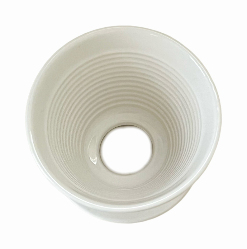 Filtru ceramic pentru cafea cu bază integrată pentru preparare manuală, 1–2 porții