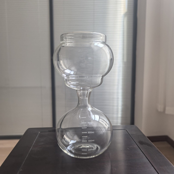 Accesorii originale pentru Ice Drip Coffee Pot – Nr. 7 și Nr. 9, capac superior și piese din sticlă pentru partea inferioară