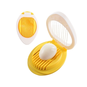 Tăietor de ouă multifuncțional – Tăietor creativ pentru ouă cu separator pentru ouă