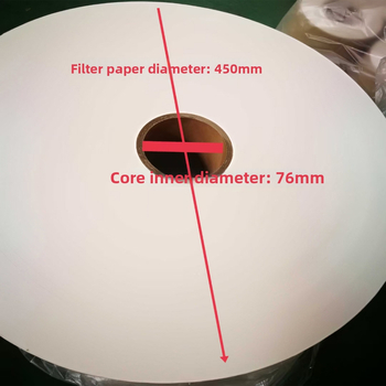 Kávový filter papier z drevenej celulózy, potravinárske materiály