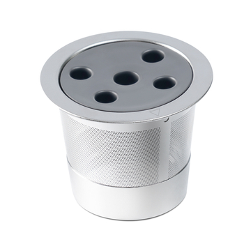 iCafilas Capsulă K-Cup din oțel inoxidabil, reutilizabilă pentru Keurig