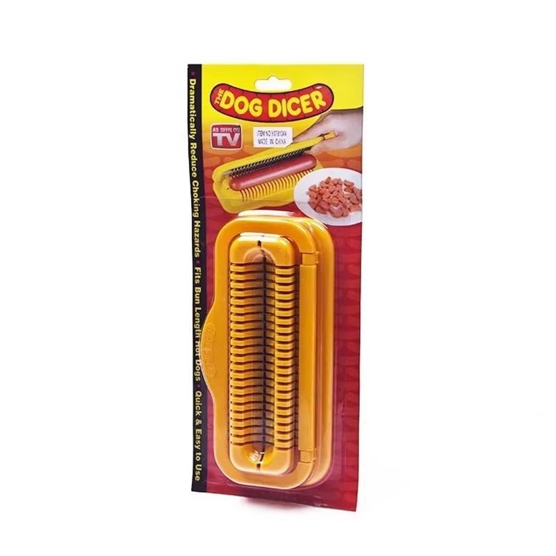 Gadget de bucătărie creativ, multifuncțional, pentru tăierea hot-dog-urilor, șuncii și cârnaților, cu mărunțire fină.