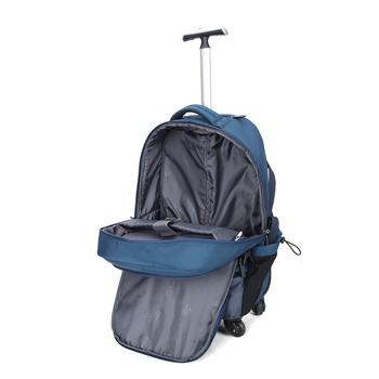 Aowang poslovni ruksak s kotačićima, unisex putni ruksak, vodootporan najlon, 20-inča, 36–55 L