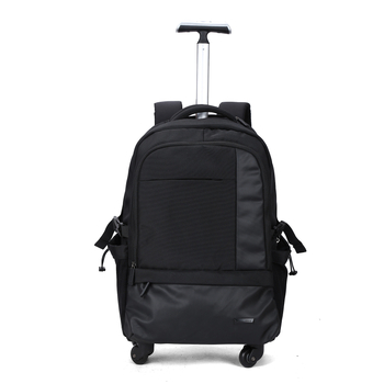 Aowang poslovni ruksak s kotačićima, unisex putni ruksak, vodootporan najlon, 20-inča, 36–55 L