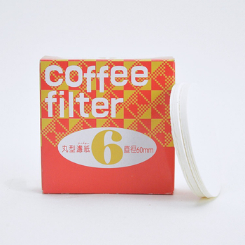 V01102 Filtru conic de cafea din pulpă de lemn brut, pentru moka pot și infuzie la rece