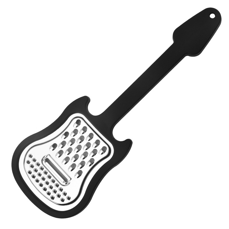 Cuțit de decojit din oțel inoxidabil, în formă de chitară, pentru fructe, pepeni și cartofi — instrument de bucătărie multifuncțional