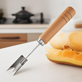 Curățitor de ananas din oțel inoxidabil, cu cuțit și îndepărtător de ochi, răzuitor pentru ananas