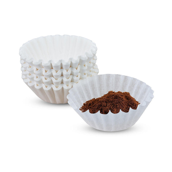 Hartie de filtru cafea, tip american, pentru preparare manuală, filtru de tip picurare cu design ondulat, 50 g