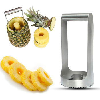Cuțit pentru curățare, decojire și eliminarea miezului din ananas, oțel inoxidabil 304/430