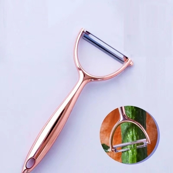 Cuțit de decojit din aliaj de zinc Nordic pentru bucătărie – pentru fructe, cartofi și legume