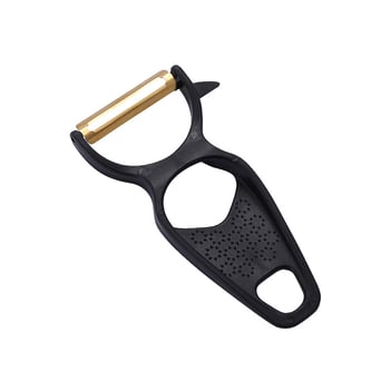 Cuțit de decojit multifunctional pentru fructe, mâner din plastic și lamă din oțel inoxidabil