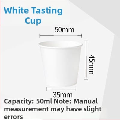 Μίνι ποτήρι γευσιγνωσίας 50 ml, χάρτινο ποτήρι μίας χρήσης για ζεστά ροφήματα