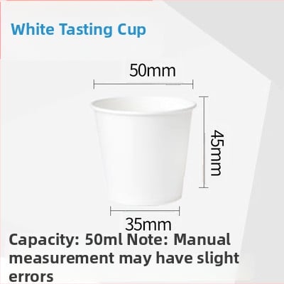 Μίνι ποτήρι γευσιγνωσίας 50 ml, χάρτινο ποτήρι μίας χρήσης για ζεστά ροφήματα