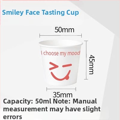 Μίνι ποτήρι γευσιγνωσίας 50 ml, χάρτινο ποτήρι μίας χρήσης για ζεστά ροφήματα