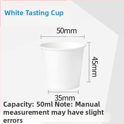 Μίνι ποτήρι γευσιγνωσίας 50 ml, χάρτινο ποτήρι μίας χρήσης για ζεστά ροφήματα