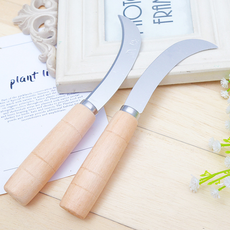 Set de cuțite pentru fructe și legume: cuțit mic curbat, cuțit banană, mini coasă, cuțit pentru ananas, cuțit pentru fructe, cuțit pentru ceapă verde, cuțit jackfruit