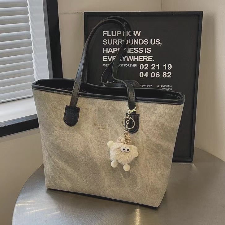 Jesensko-zimski novi model tote torbe za studente, casual ramenska torba s velikim kapacitetom