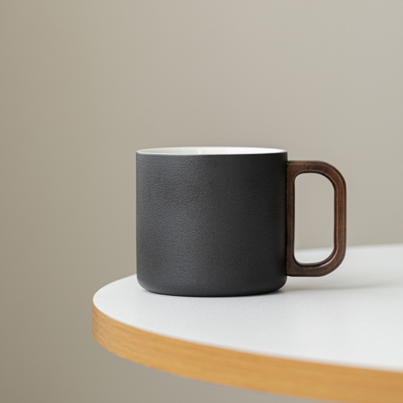 Set ceramic de cești și farfurioare pentru cafea – cești elegante pentru cupluri, cești latte