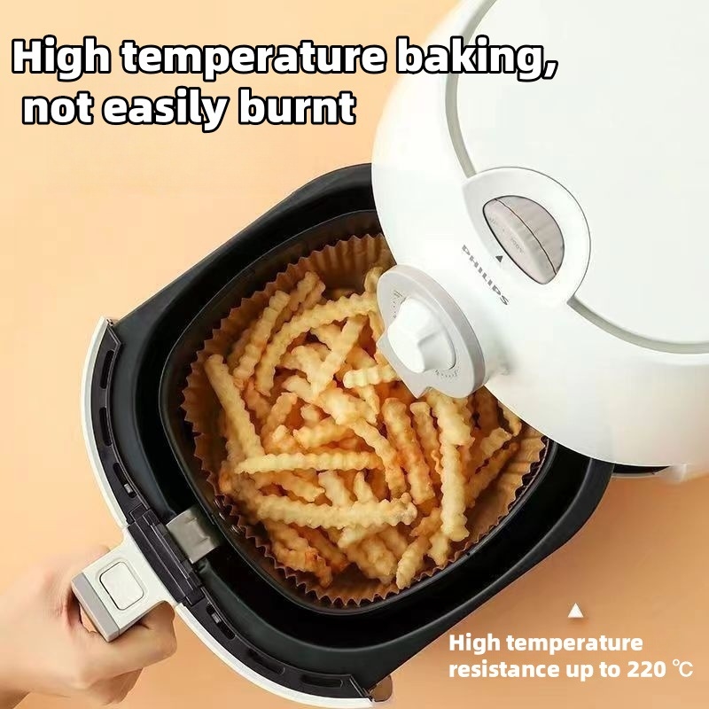 Hârtie de copt pentru air fryer, rezistentă la temperaturi înalte