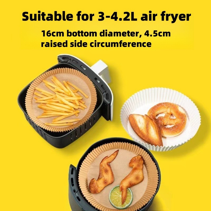 Hârtie de copt pentru air fryer, rezistentă la temperaturi înalte