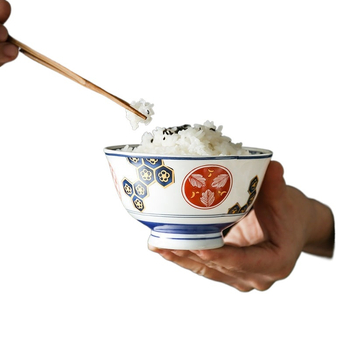 Boluri ceramice în stil japonez cu capace pentru supă, tăiței, tocană, ouă la abur și orez
