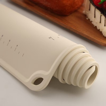 Covor din silicon pentru frământat aluatul, calitate alimentară, extra-large și gros, antiaderent și antiderapant, pentru uz casnic, covoraș de copt îngroșat