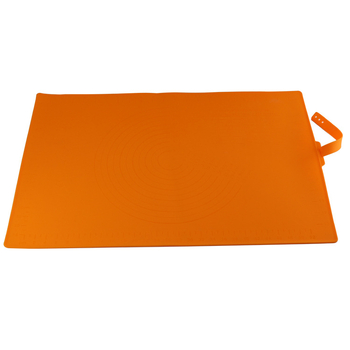 Covoraș din silicon pentru frământat aluat, 60×40 cm, cu marcaje, antiderapant, pentru depozitare compactă