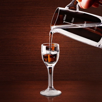 Set de pahare din cristal fără plumb pentru băuturi spirtoase, pahare mici de vin în stil antic